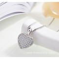 NEW 925 Sterling Silver Jewelry and Heart Necklace